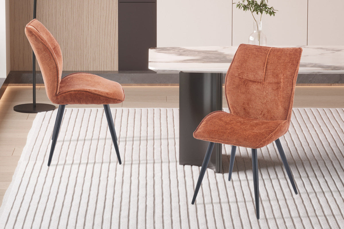 Chaise Faye – Rouille – vue 2