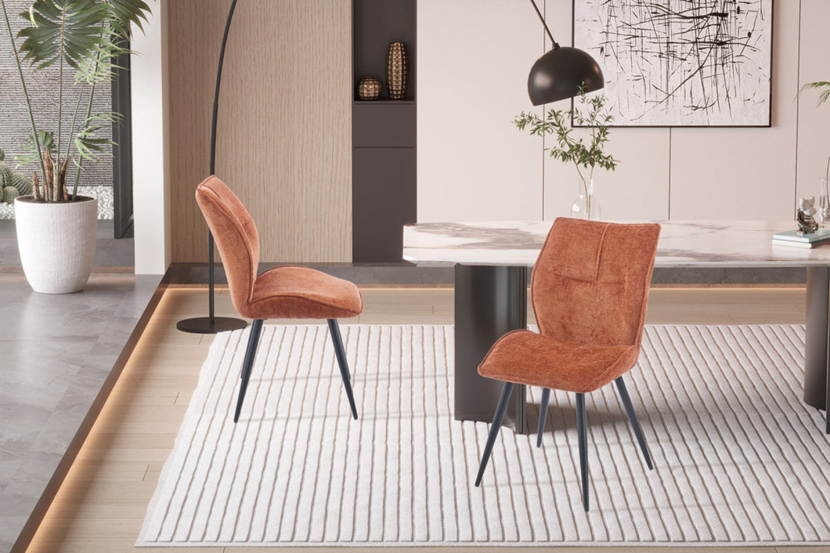 Chaise Faye – Rouille – vue 4