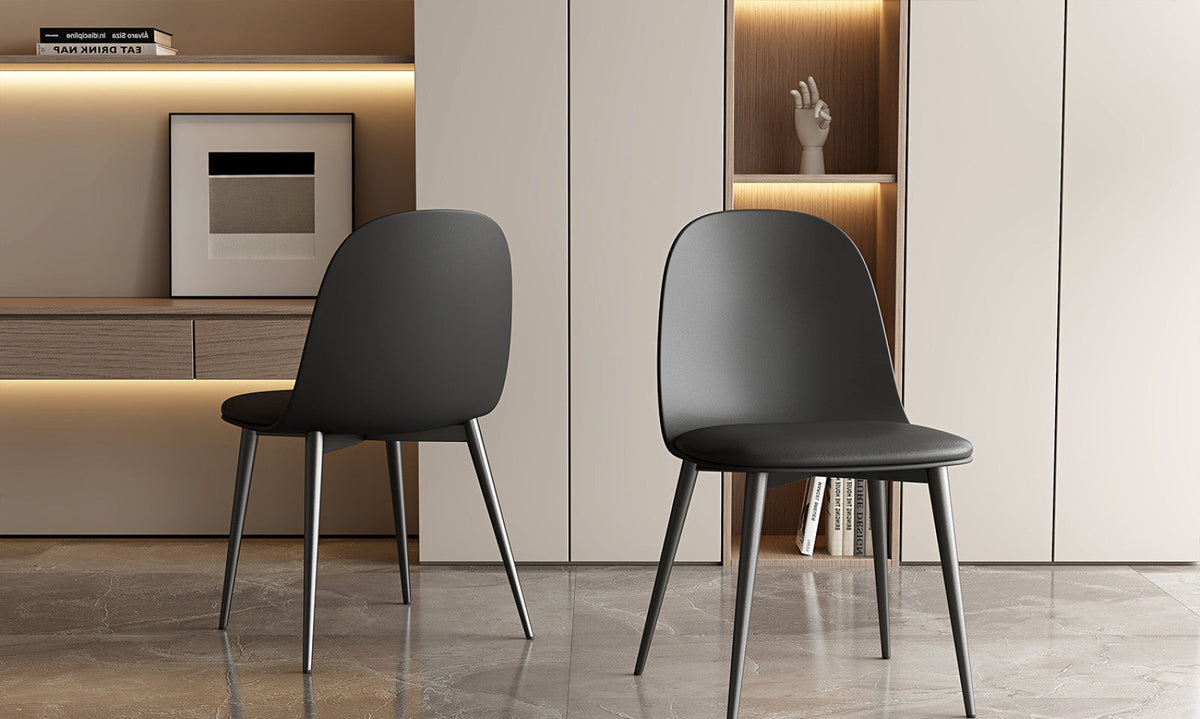 Chaise Jasmin – Noir – vue 2