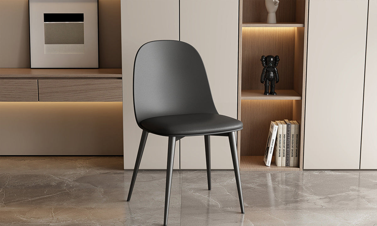 Chaise Jasmin – Noir – vue 3