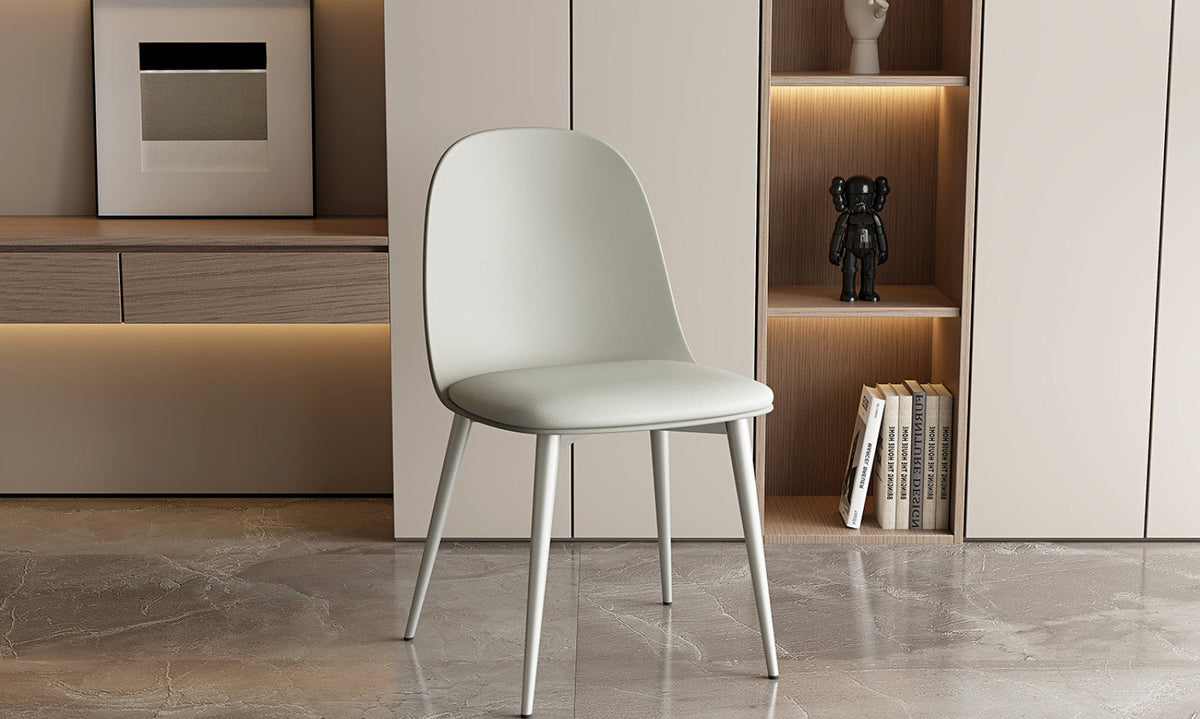 Chaise Jasmin – Gris-vert – vue 3
