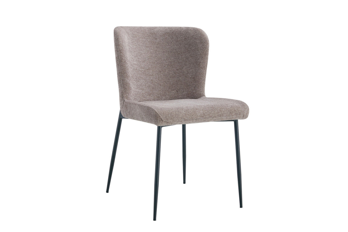 Chaise Lisa – Tissu sable – vue 4