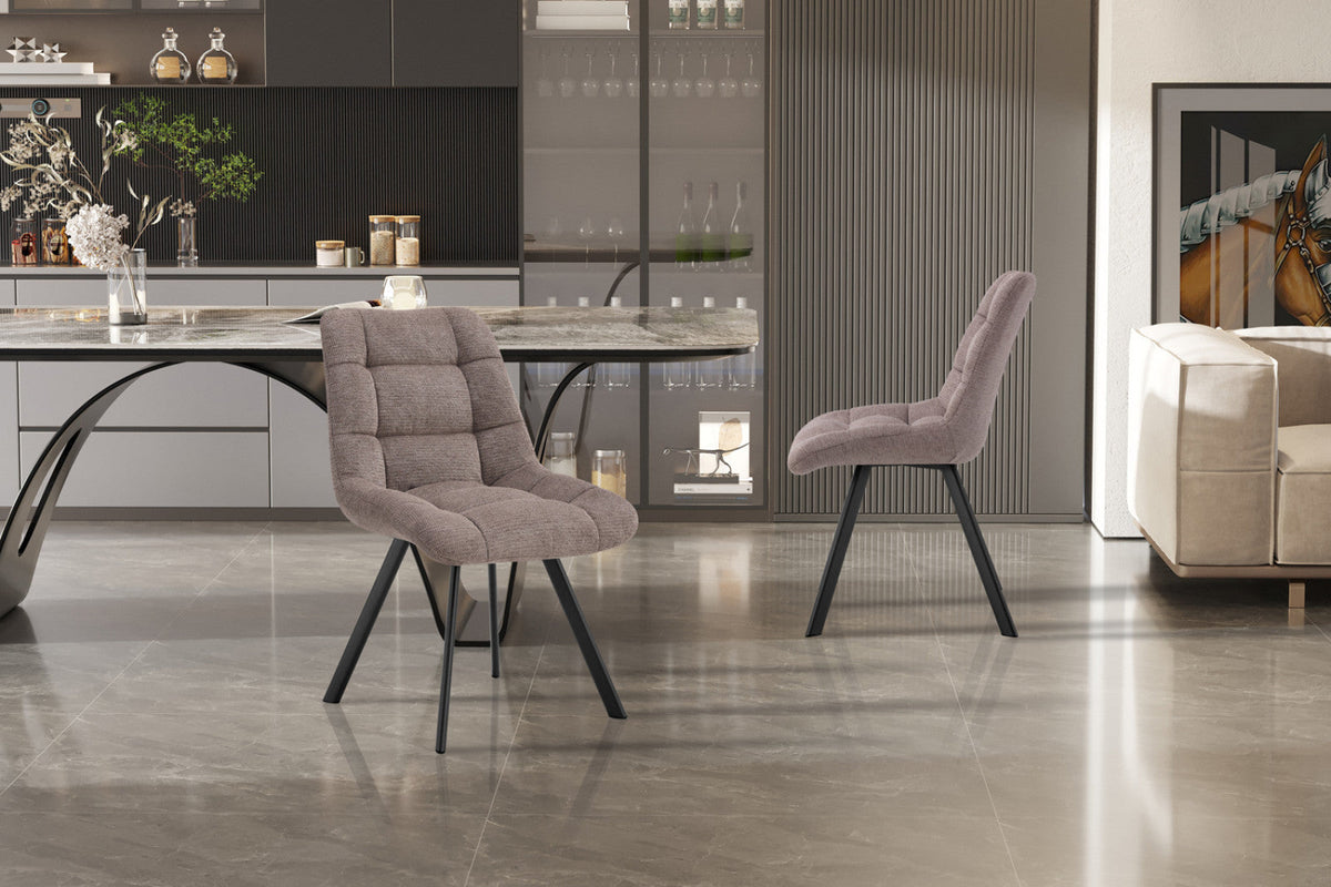 Chaise Lizzy – Poivre – vue 4