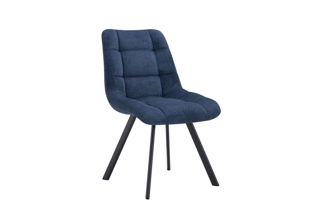 Chaise Lizzy – Bleu – vue 5
