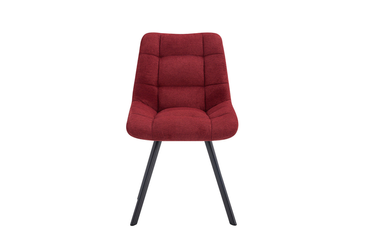 Chaise Lizzy – Rouge – vue principale