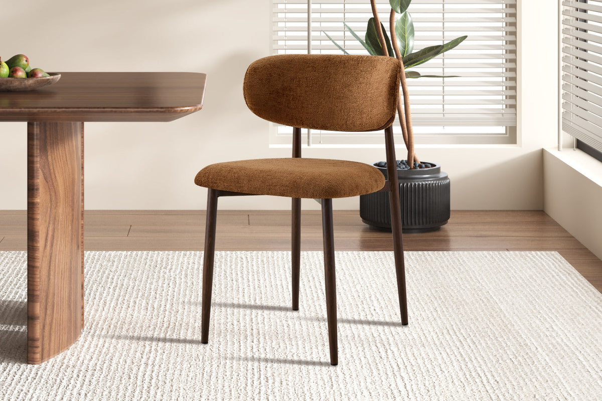 Chaise Nono – Marron clair – vue 4