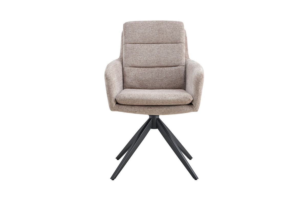 Chaise pivotante Lisold – Sable – vue principale