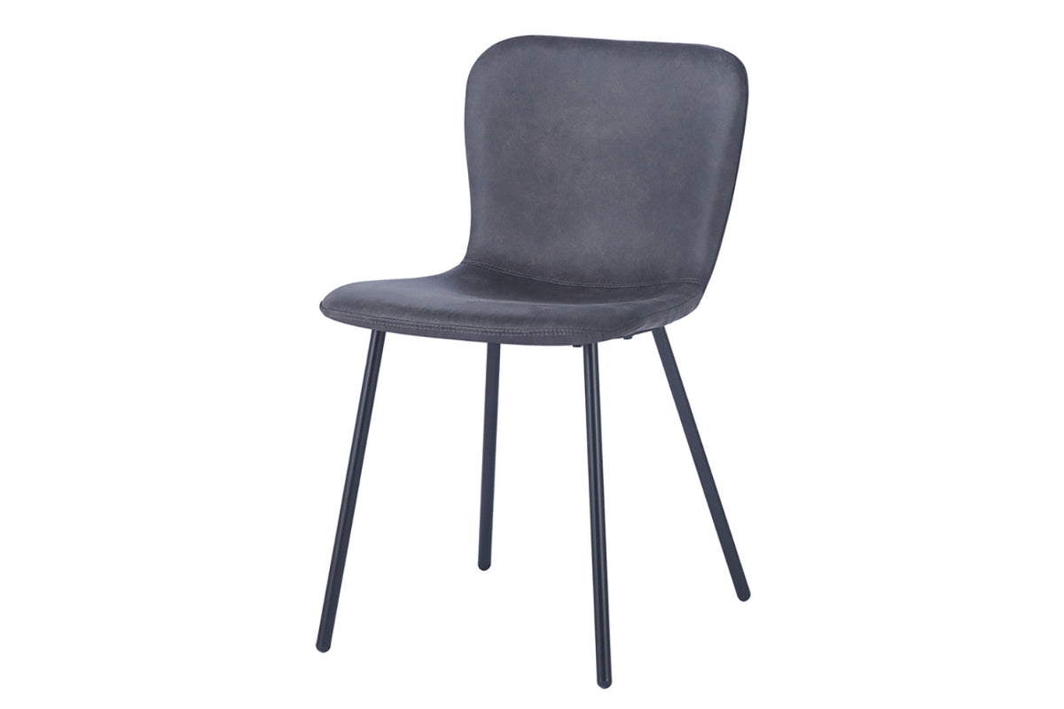 Chaise Susan – Gris foncé – vue principale