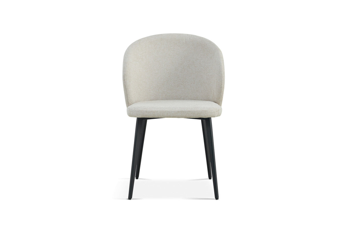 Chaise Toledo – Tissu beige – vue 4