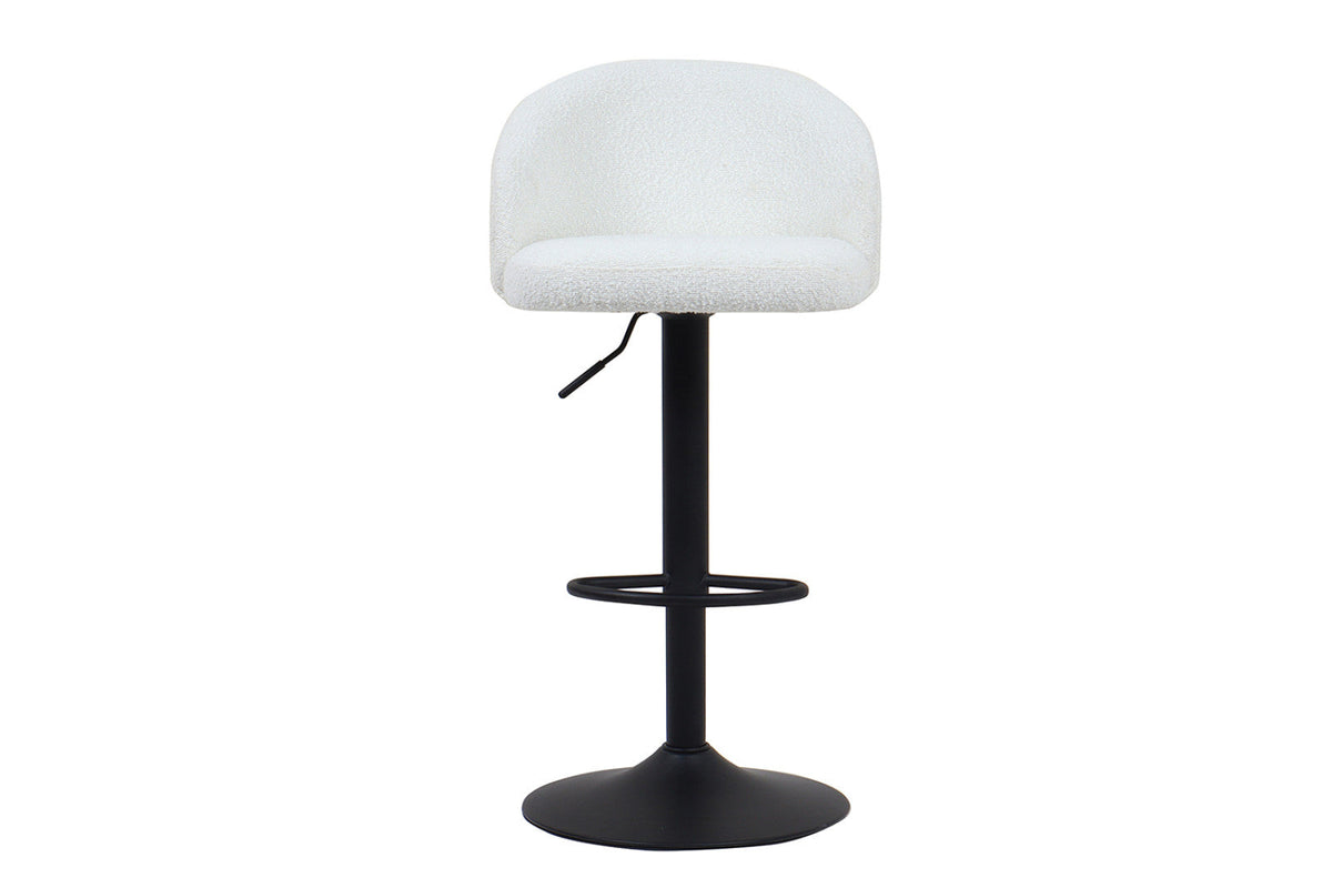 Tabouret de bar Arda – Blanc – vue principale