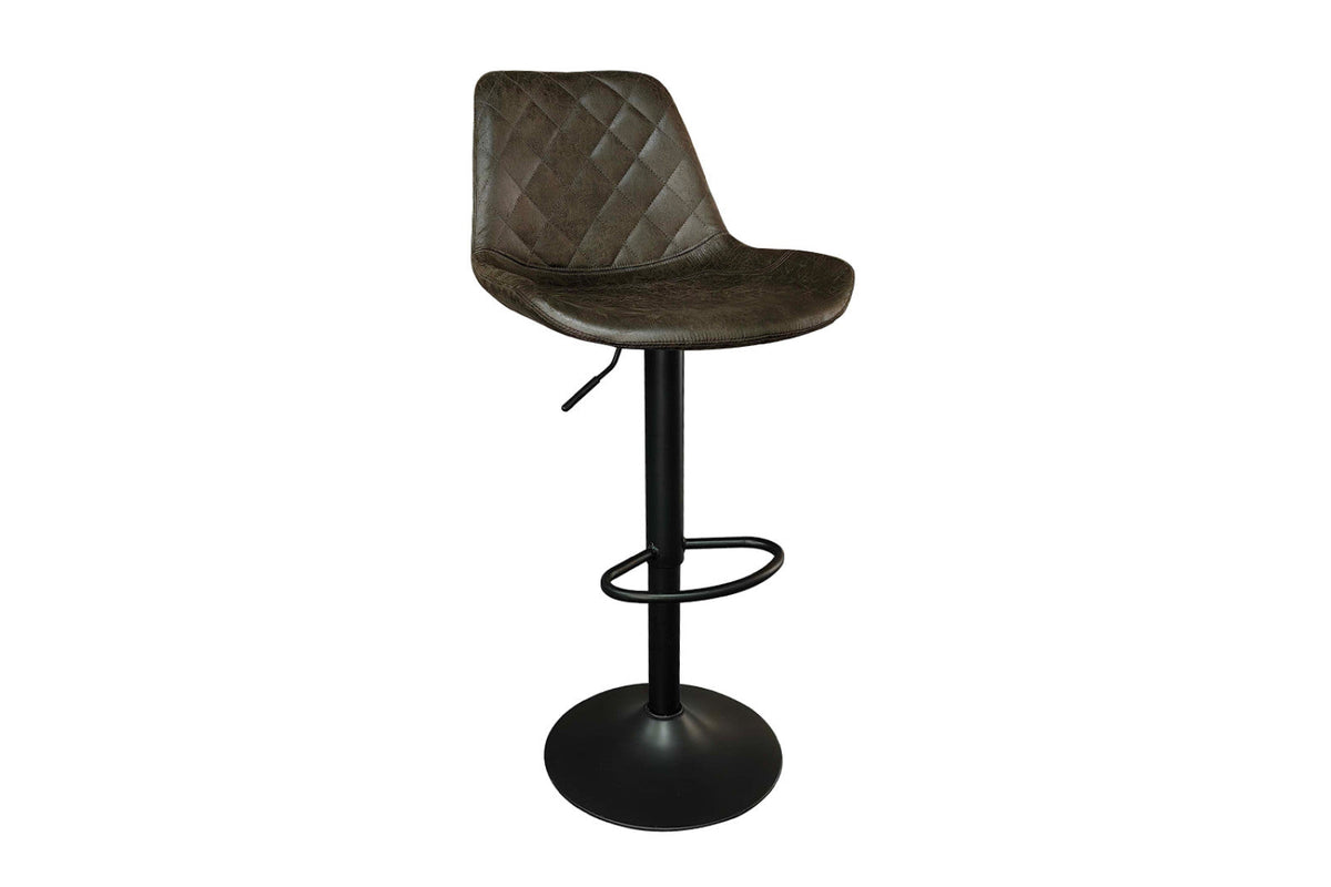 Tabouret de bar Madrid – Brun foncé – vue principale