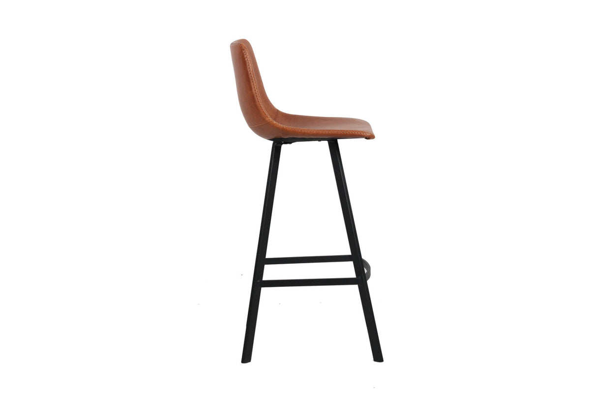 Tabouret de bar Ozan – Cognac – vue 5