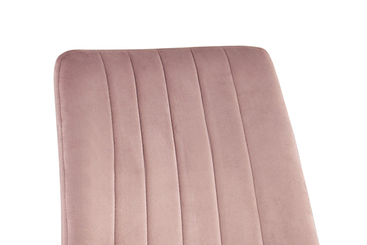 Chaise Willis – Rose – vue 3