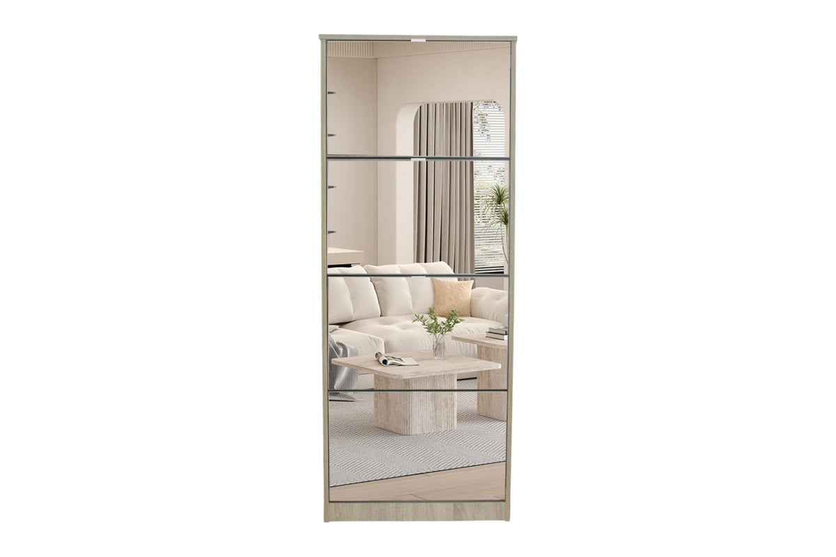 Meuble à chaussures Mex – 4 tiroirs – 60,5 × 161 cm – vue principale