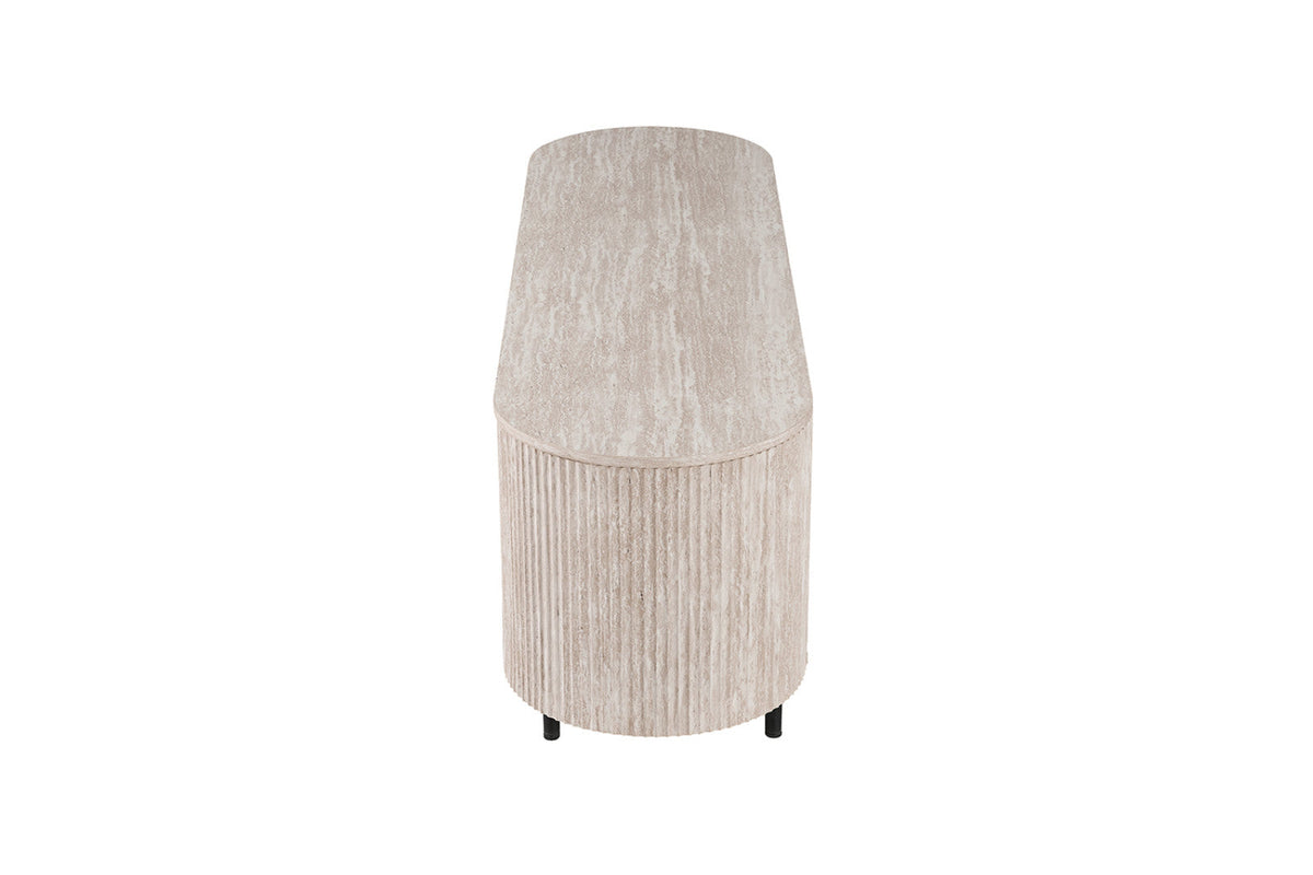 Meuble TV Lagos – Travertin beige – vue 5