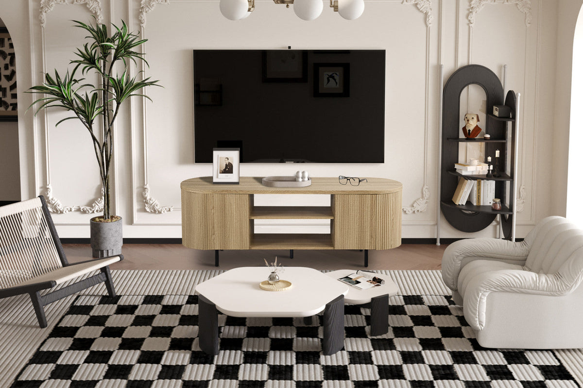 Meuble TV Lagos – Chêne naturel – vue 3