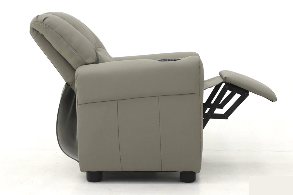 Mini-fauteuil relax Renée – Gris – vue 5