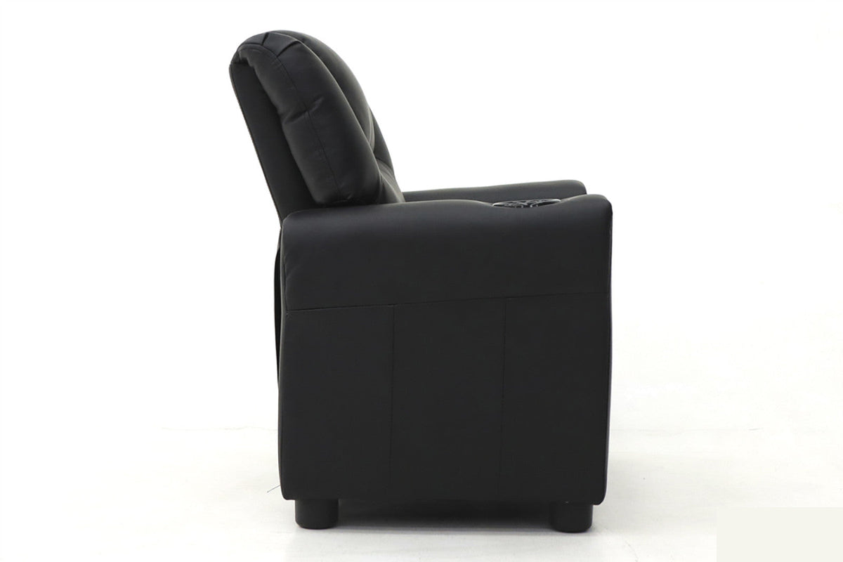 Mini-fauteuil relax Renée – Noir – vue 4