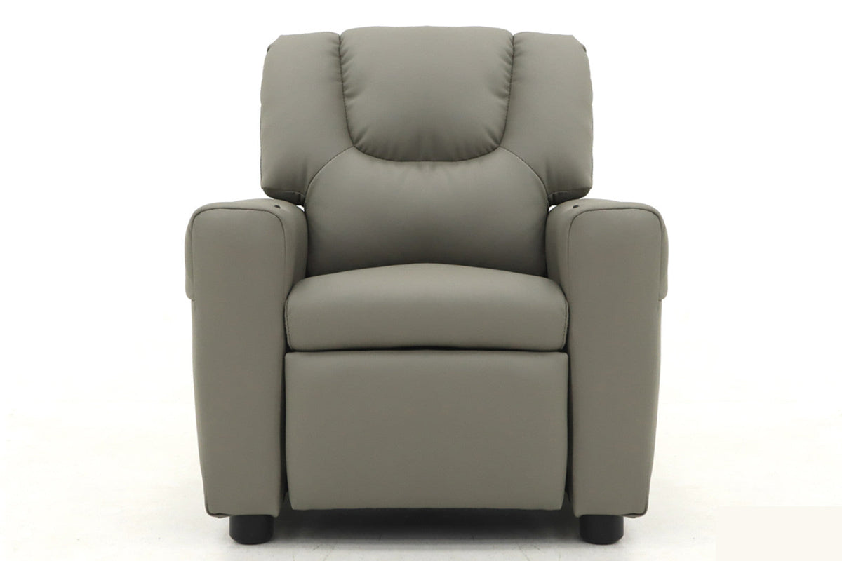 Mini-fauteuil relax Renée – Gris – vue 3