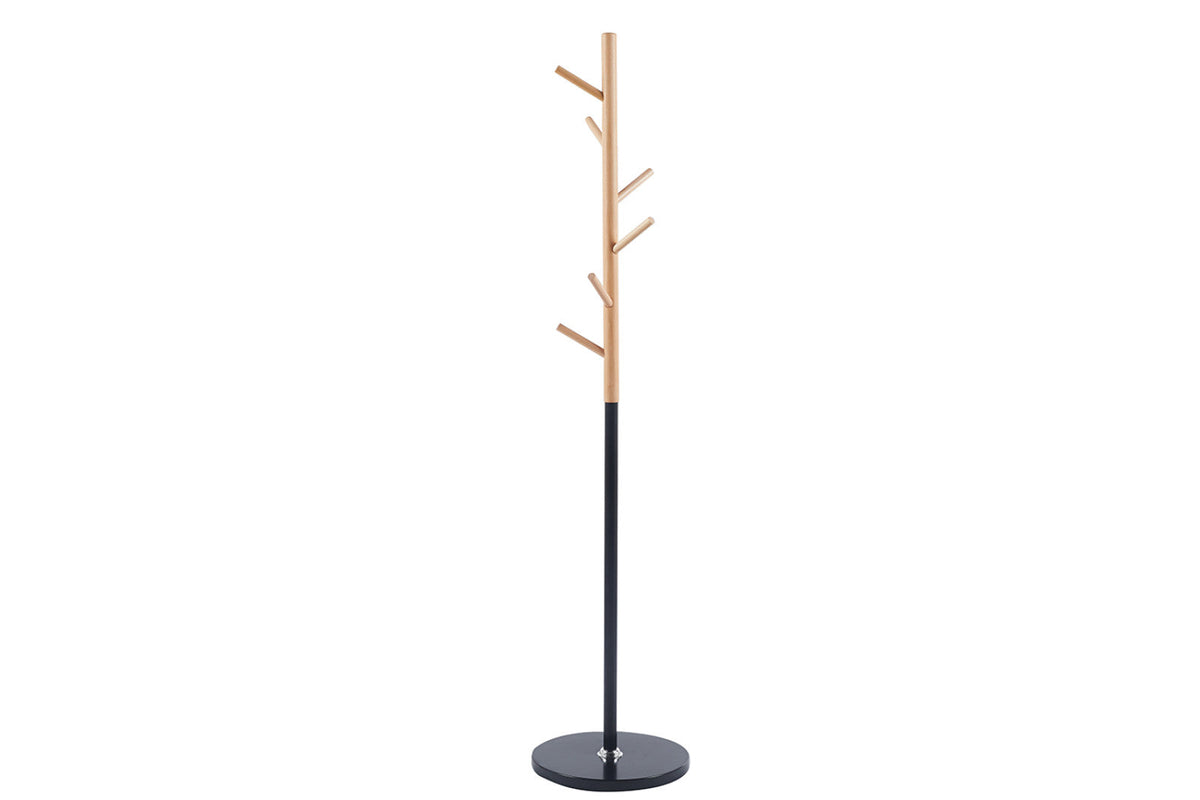Porte-manteau Viola – Noir mat – vue principale