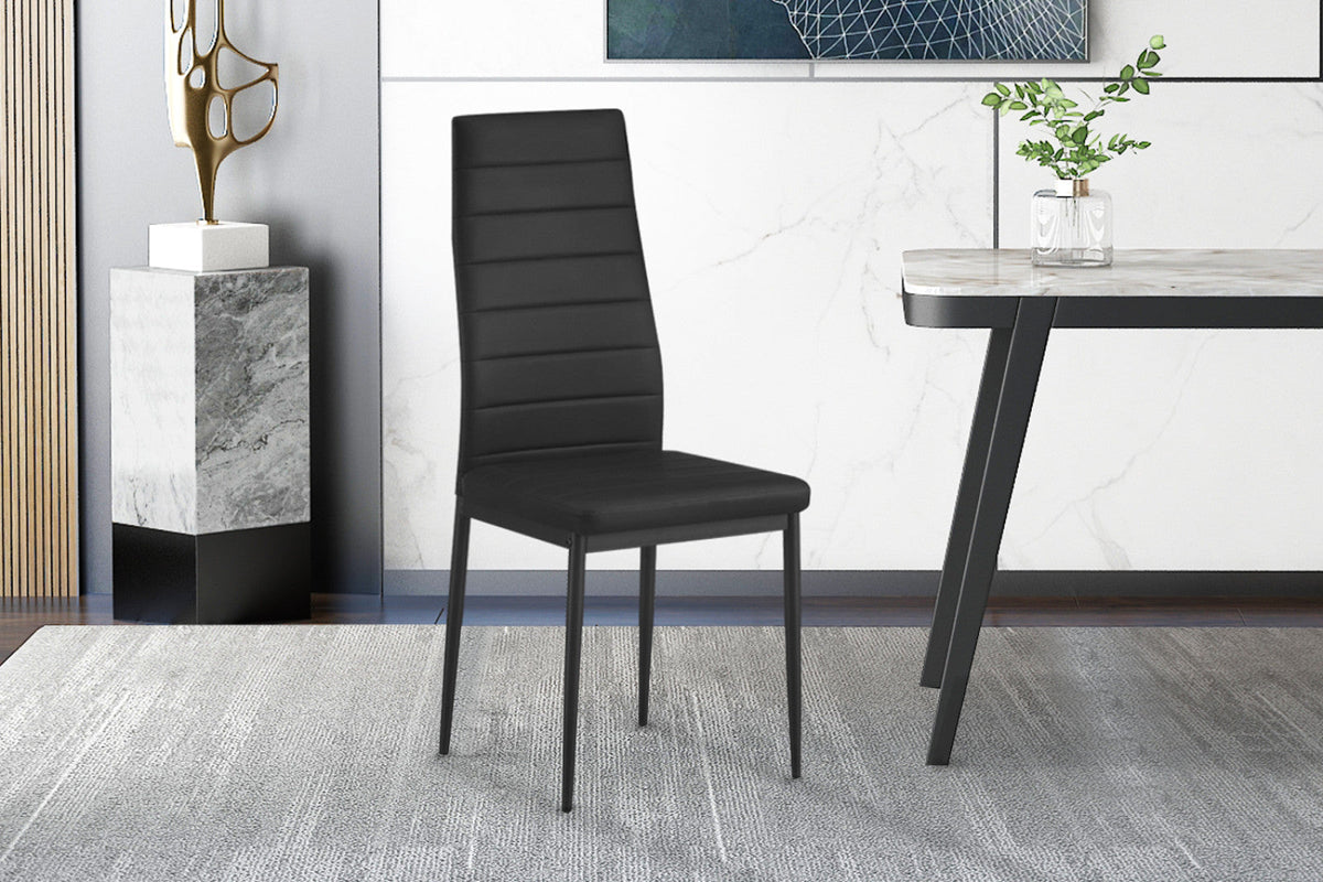 Chaise Cato/Kenzo – Noir – vue 3