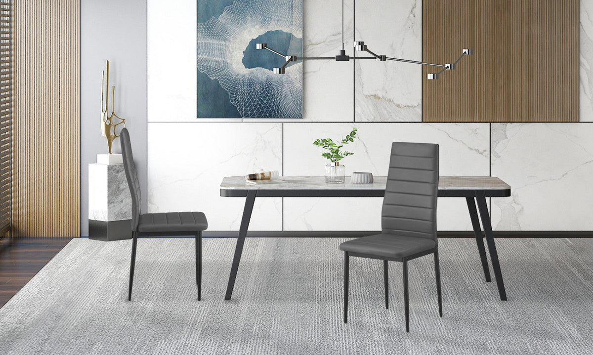 Chaise Cato/Kenzo – Gris – vue 4
