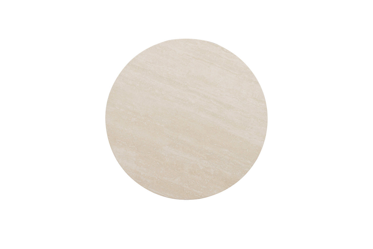 Table basse Apollo – Baroque beige, ronde Ø 80 cm – vue 5