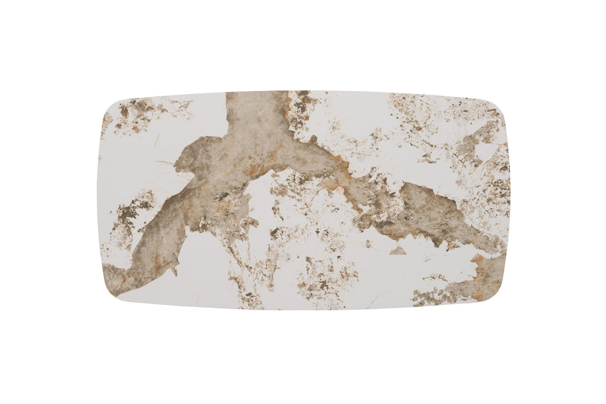 Table basse Apollo – Pandora brillant, ovale 130 × 70 cm – vue 5