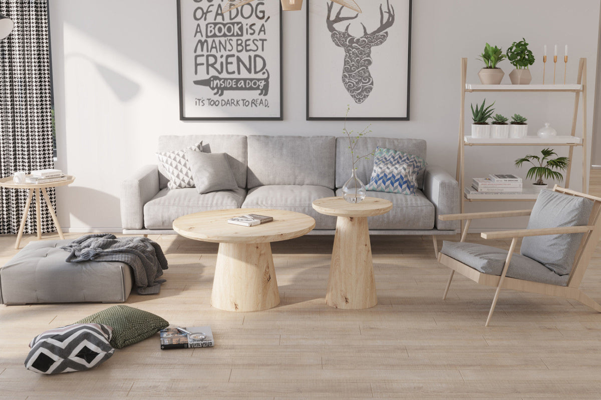 Table basse Lukas – 80 × 80 cm – vue 4