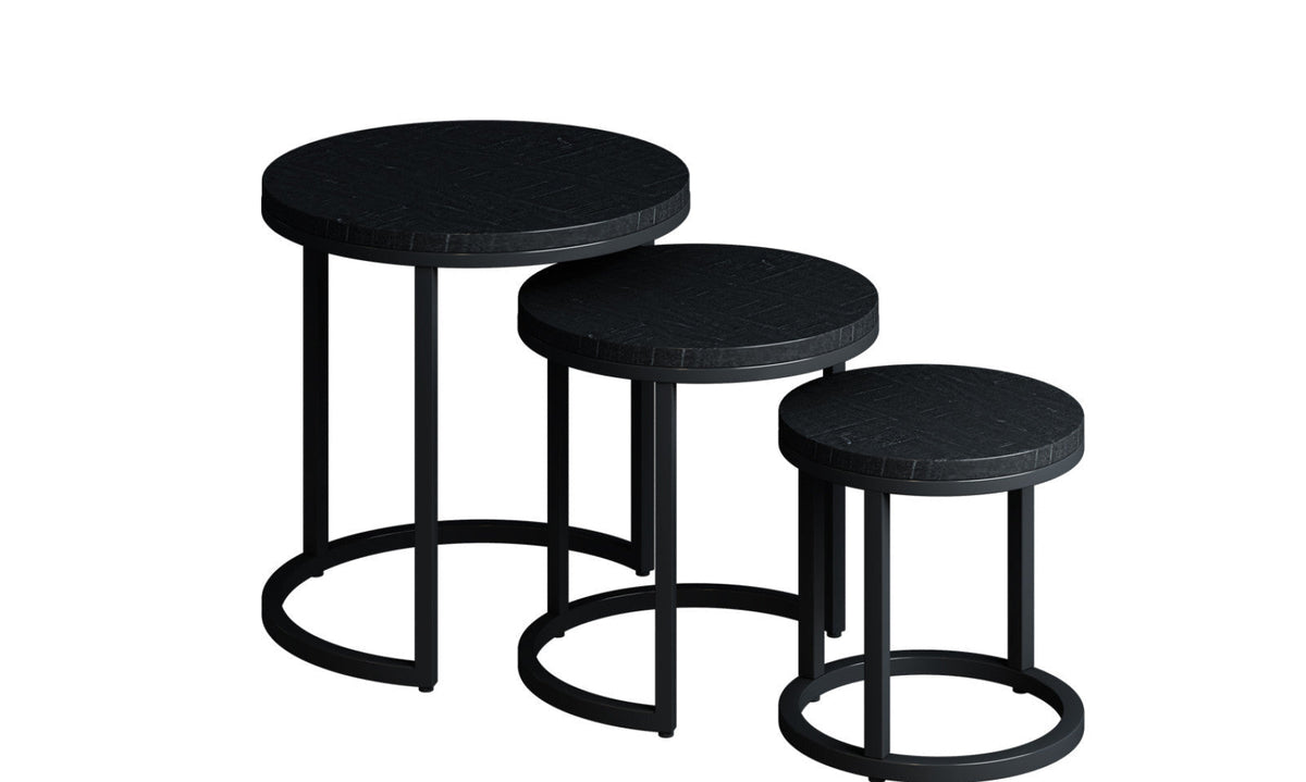Table d’appoint Plano – Noir – vue principale