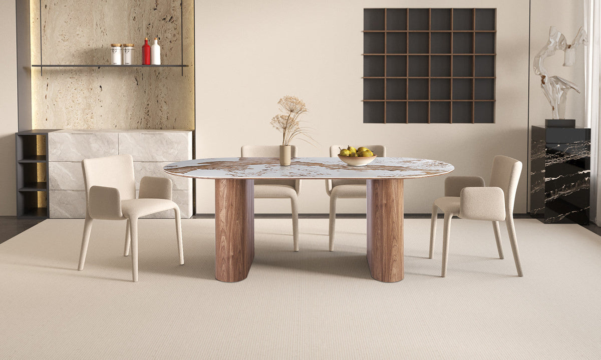 Table Evora – 210 × 100 cm – vue 3