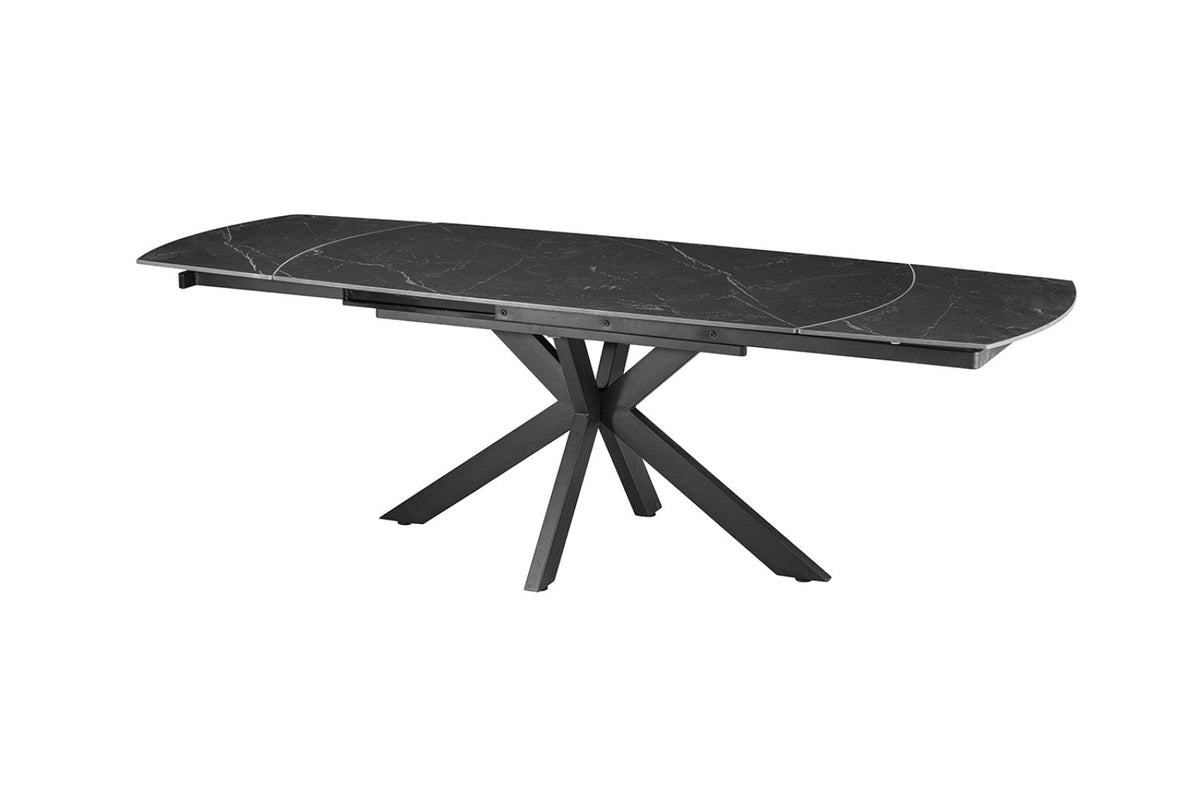 Table extensible Ares – Noir – vue 5