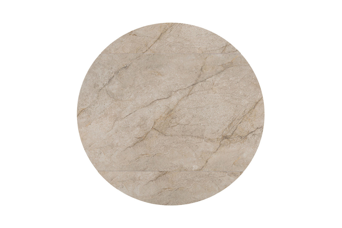 Table extensible Athena – Shakespeare beige – vue 2