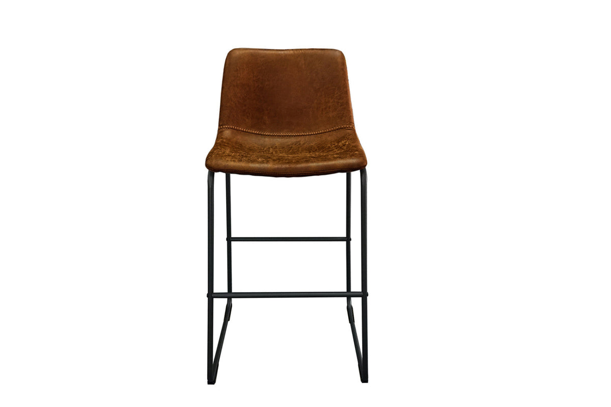 Tabouret de bar Mancia – ote topper 02 cognac