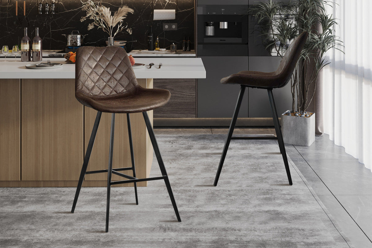 Tabouret de bar Palmas – ote topper 05 brun foncé