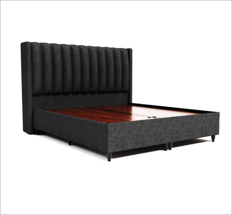Lit coffre BLACK STYLE - Evline