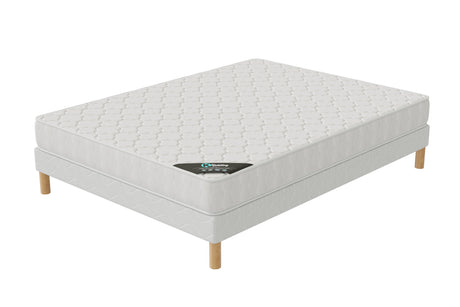 Ensemble CONFORT+ Sommier + Matelas Hauteur 17cm fantasia
