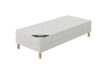 Ensemble CONFORT+ Sommier + Matelas Hauteur 17cm fantasia