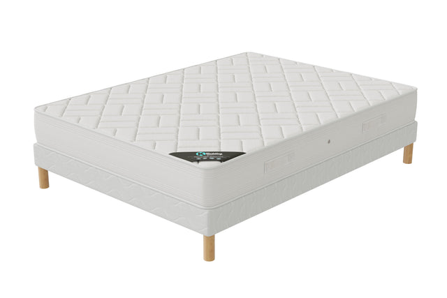 Ensemble ELEGANCE Sommier + Matelas Hauteur ELEGANCE 20cm