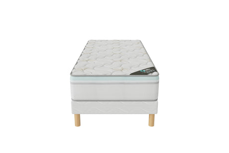 Ensemble ALOE VERA Sommier + Matelas Hauteur 27cm