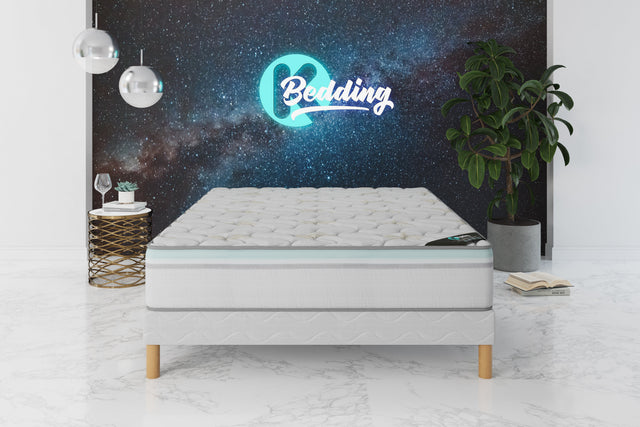 Ensemble ALOE VERA Sommier + Matelas Hauteur 27cm