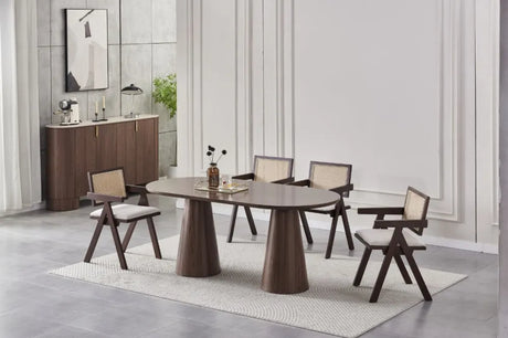 Table à manger Iconic Céramique travertin 180cm - TB3