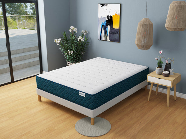 Matelas PANDA BLUE 24cm Non Roulé