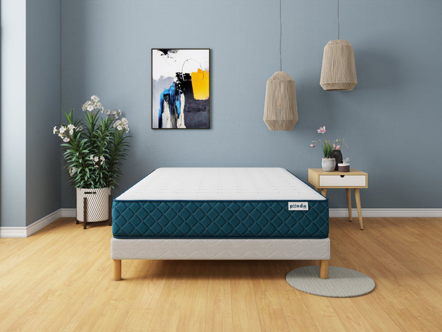 Matelas PANDA BLUE 24cm Non Roulé
