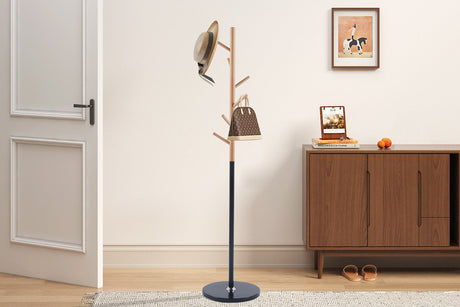 Porte-manteaux Viola Noir mat