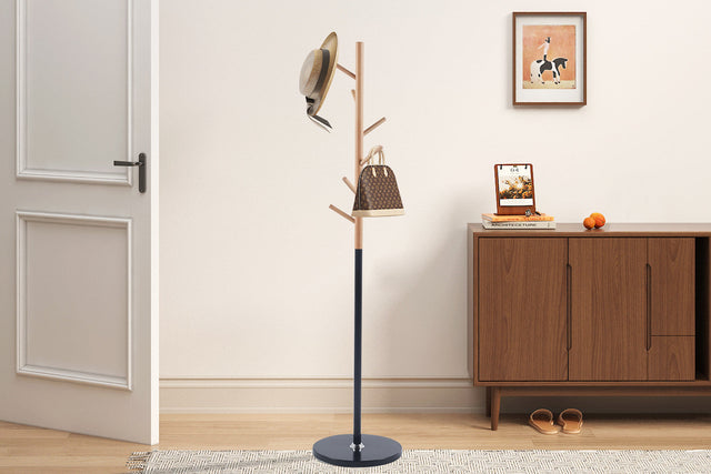 Porte-manteaux Viola Noir mat
