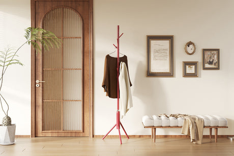 Porte-manteaux Kassie Rouge
