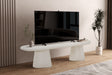 Meuble TV Faro 160 cm Organique Ciment