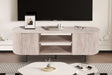 Meuble TV Lagos 160 cm Décor Travertin Beige