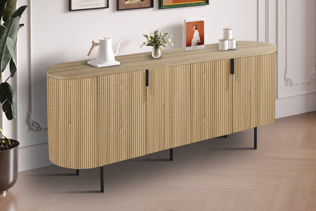 Bahut Lagos 200 cm Décor Chêne Naturel